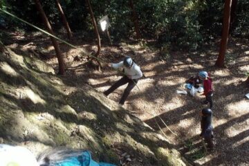 2019.12.15　天覧山（岩トレ）
