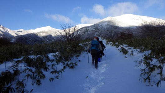 2019.12.28-29 三本槍岳(雪山)