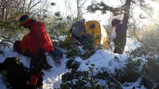 2019.12.28-29 三本槍岳(雪山)