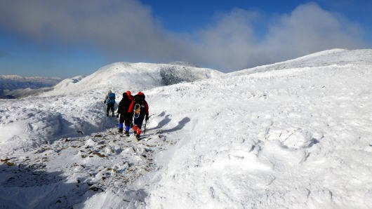 2019.12.28-29 三本槍岳(雪山)