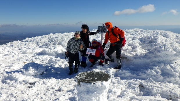 2019.12.28-29 三本槍岳(雪山)