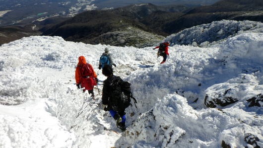 2019.12.28-29 三本槍岳(雪山)
