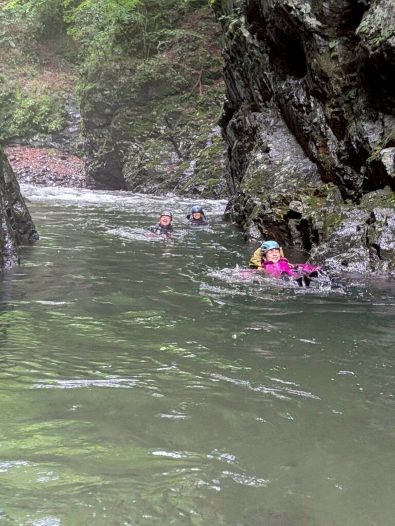 2026.7.5　丹波川本流・渡渉訓練（沢登り）