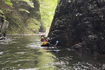 2026.7.5　丹波川本流・渡渉訓練（沢登り）