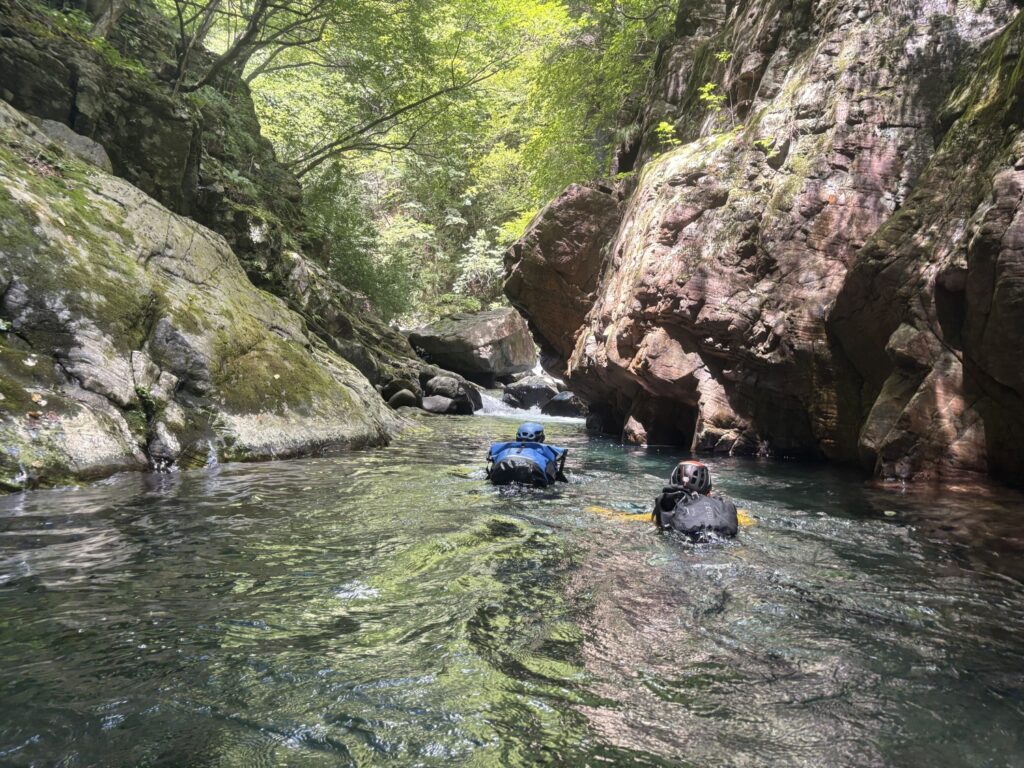 2026.8.5 庚申川本流(下部)(沢登り)