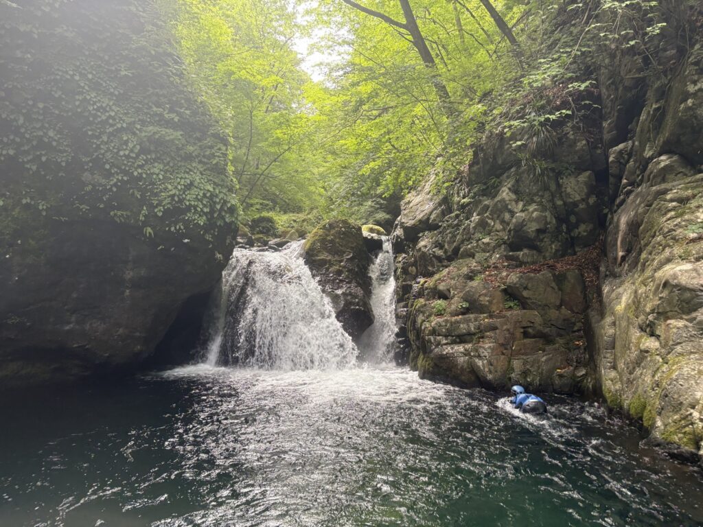 2026.8.5 庚申川本流(下部)(沢登り)